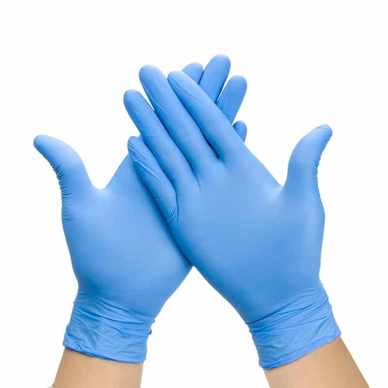 Gants Nitrile Non Poudrés : Boite de 200 pas cher